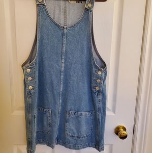 TOPSHOP jean dress.